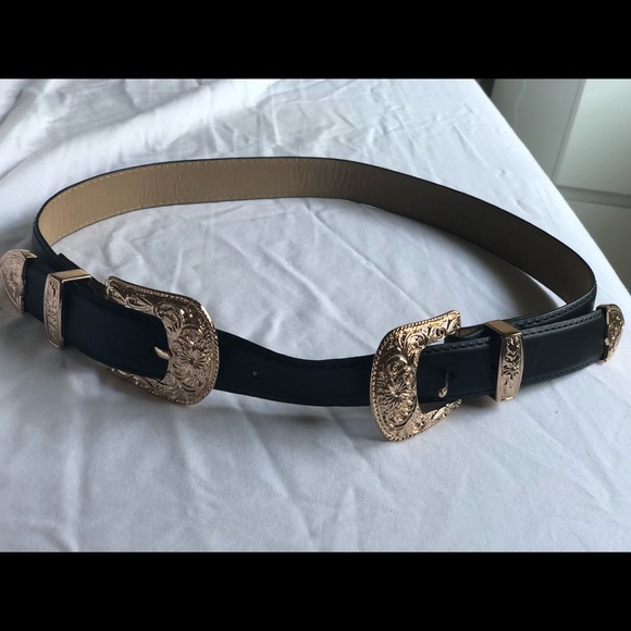 Princess Polly Accessories - Princess Polly double buckle western belt